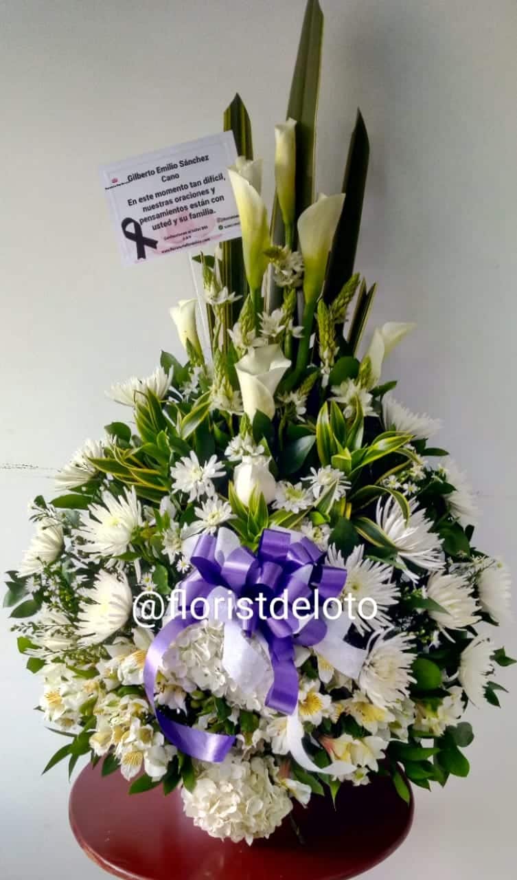 Regalos de condolencias Medellín C15 Floristería Flor de Loto Medellin